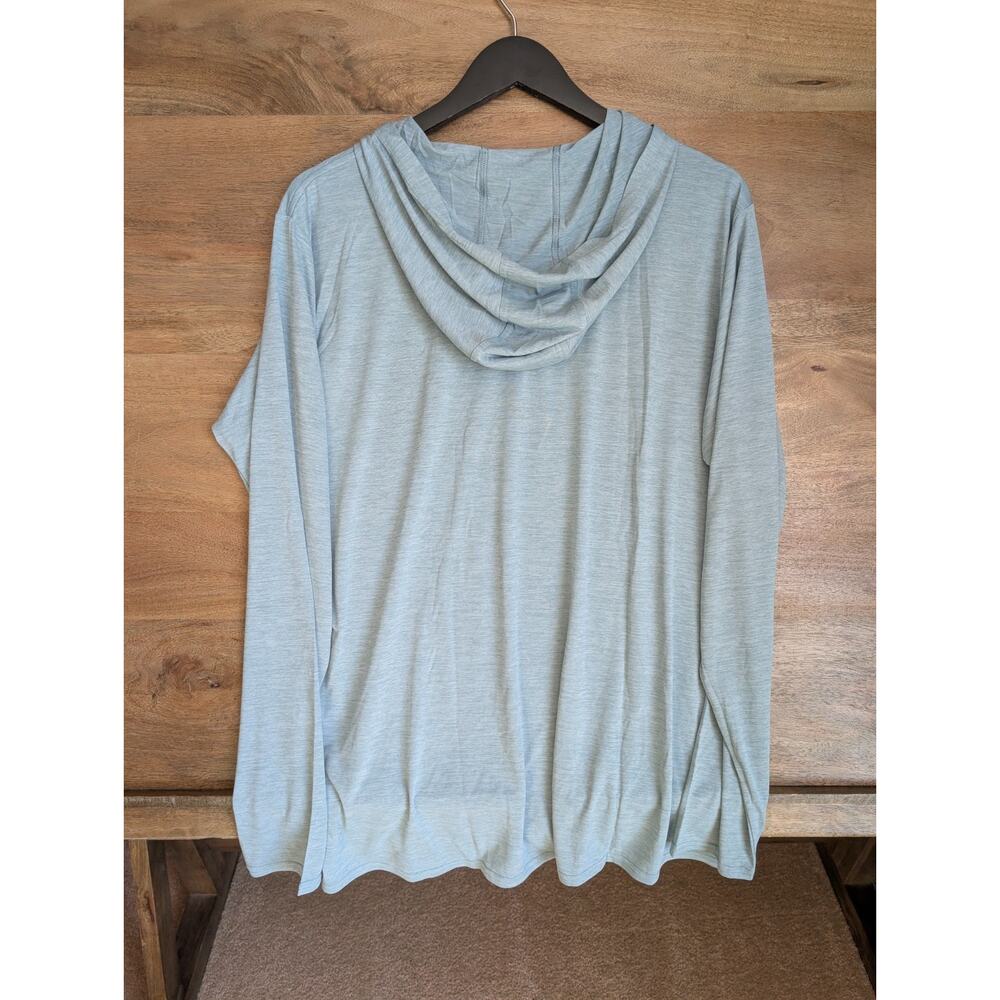 Patagonia Capilene Cool Daily Hoody Shirt Womens 2XL Light Blue Long Sleeve NWT - Picture 2 of 4